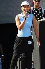 CHRISTINA MILIAN at #wcw Block Party in Los Angeles 07/29/2015