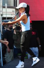 CHRISTINA MILIAN at #wcw Block Party in Los Angeles 07/29/2015