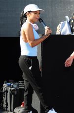 CHRISTINA MILIAN at #wcw Block Party in Los Angeles 07/29/2015