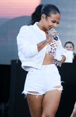 CHRISTINA MILIAN at #wcw Block Party in Los Angeles 07/29/2015