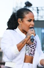 CHRISTINA MILIAN at #wcw Block Party in Los Angeles 07/29/2015