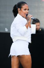CHRISTINA MILIAN at #wcw Block Party in Los Angeles 07/29/2015