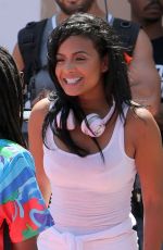 CHRISTINA MILIAN at #wcw Block Party in Los Angeles 07/29/2015