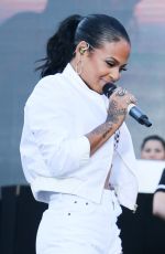 CHRISTINA MILIAN at #wcw Block Party in Los Angeles 07/29/2015