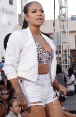 CHRISTINA MILIAN at #wcw Block Party in Los Angeles 07/29/2015