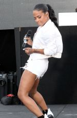 CHRISTINA MILIAN at #wcw Block Party in Los Angeles 07/29/2015