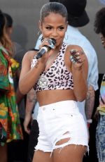 CHRISTINA MILIAN at #wcw Block Party in Los Angeles 07/29/2015