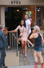 CHRISTINA MILIAN Filming Christina Milian Turned Up in Los Angeles 06/30/2015