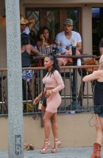 CHRISTINA MILIAN Filming Christina Milian Turned Up in Los Angeles 06/30/2015