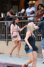 CHRISTINA MILIAN Filming Christina Milian Turned Up in Los Angeles 06/30/2015
