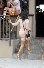 CHRISTINA MILIAN Filming Christina Milian Turned Up in Los Angeles 06/30/2015