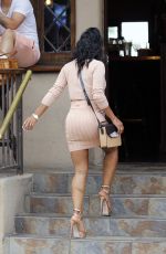 CHRISTINA MILIAN Filming Christina Milian Turned Up in Los Angeles 06/30/2015