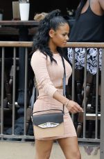 CHRISTINA MILIAN Filming Christina Milian Turned Up in Los Angeles 06/30/2015