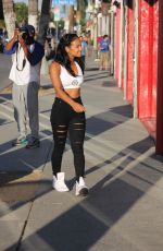 CHRISTINA MILIAN in Jeans at Her We Are Pop Culture Pop Up Shop in Los Angeles 07/25/2015