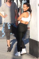 CHRISTINA MILIAN in Jeans at Her We Are Pop Culture Pop Up Shop in Los Angeles 07/25/2015