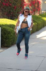 CHRISTINA MILIAN Out Shopping at Best Buy in Hollywood 07/03/2015