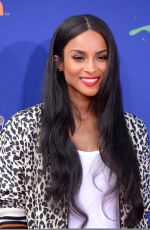 CIARA at Nickelodeon Kids’ Choice Sports Awards in Westwood