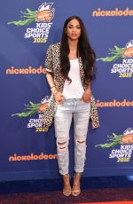 CIARA at Nickelodeon Kids’ Choice Sports Awards in Westwood