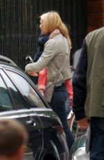 CLAIRE DANES Arrives on the Set of Homeland in Berlin 06/21/2015