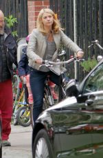 CLAIRE DANES Arrives on the Set of Homeland in Berlin 06/21/2015