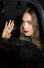 CRA DELEVINGNE Leaves Her Hotel in New York 07/21/2015
