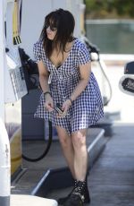 DAISY LOWE at a Gas Station in Malibu 07/24/2015