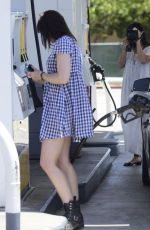 DAISY LOWE at a Gas Station in Malibu 07/24/2015