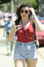 DAISY LOWE in Daisy Duke Out in Los Angeles 07/11/2015