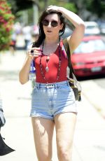 DAISY LOWE in Daisy Duke Out in Los Angeles 07/11/2015