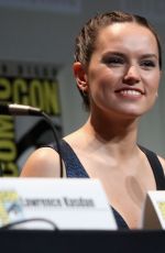 DAISY RIDLEY at Star Wars: The Force Awakens Panel at Comic Con in San Diego