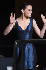 DAISY RIDLEY at Star Wars: The Force Awakens Panel at Comic Con in San Diego