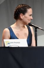 DAISY RIDLEY at Star Wars: The Force Awakens Panel at Comic Con in San Diego
