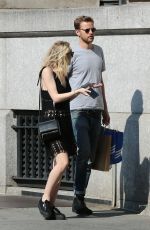 DAKOTA FANNING and Jamie Strachan Out and About in New York 07/25/2015