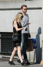 DAKOTA FANNING and Jamie Strachan Out and About in New York 07/25/2015