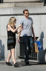 DAKOTA FANNING and Jamie Strachan Out and About in New York 07/25/2015
