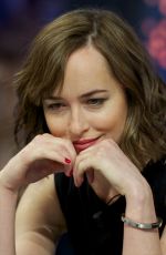 DAKOTA JOHNSON at El Hormiguero TV Show in Madrid