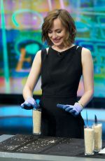 DAKOTA JOHNSON at El Hormiguero TV Show in Madrid