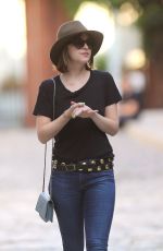 DAKOTA JOHNSON in Jeans Out in New York 07/28/2015