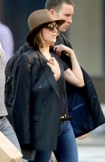 DAKOTA JOHNSON in Jeans Out in New York 07/28/2015