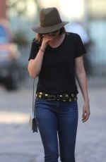 DAKOTA JOHNSON in Jeans Out in New York 07/28/2015