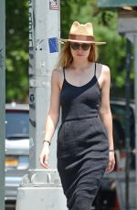 DAKOTA JOHNSON Out and About in New York 07/03/2015