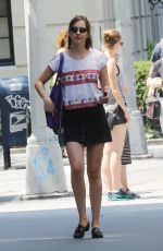 DAKOTA JOHNSON Out and About in New York 07/29/2015