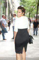 DASCHA POLANCO Leaves NBC Studios in New York 07/21/2015