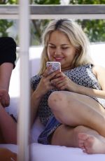 DEBBY RYAN at Her Hotel in Los Angeles 07/13/2015