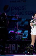 DEMI LOVAT Performs at All-star Concert at Paul Brown Stadium