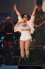 DEMI LOVAT Performs at All-star Concert at Paul Brown Stadium