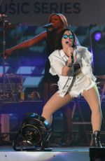 DEMI LOVAT Performs at All-star Concert at Paul Brown Stadium