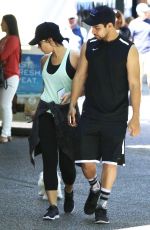 DEMI LOVATO and Wilmer Valderrama Out and About in Vancouver 07/18/2015