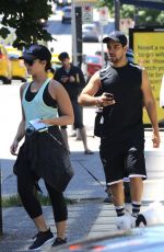 DEMI LOVATO and Wilmer Valderrama Out and About in Vancouver 07/18/2015