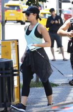 DEMI LOVATO and Wilmer Valderrama Out and About in Vancouver 07/18/2015